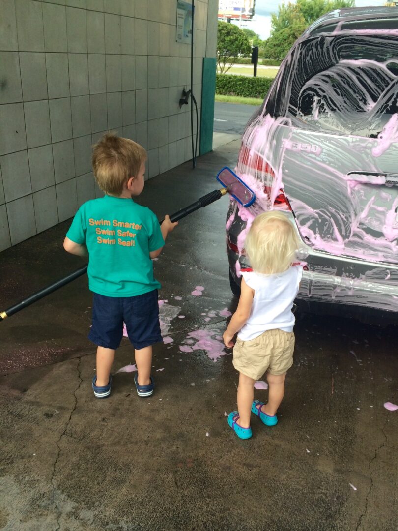 wash customers